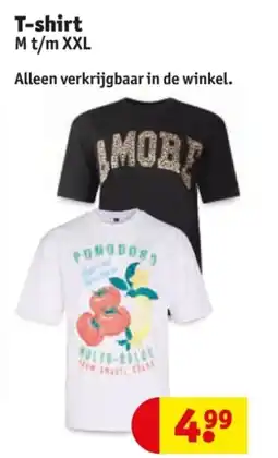 Kruidvat T-shirt aanbieding