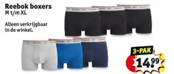 Kruidvat Reebok boxers aanbieding