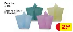 Kruidvat Poncho aanbieding
