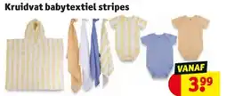 Kruidvat Kruidvat babytextiel stripes aanbieding