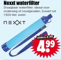 Dirk Nexxt waterfilter aanbieding