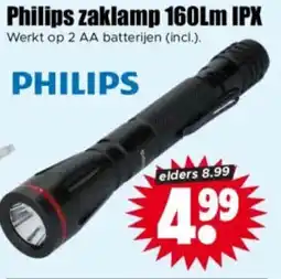 Dirk Philips zaklamp 160Lm IPX aanbieding