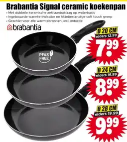Dirk Brabantia Signal ceramic koekenpan aanbieding