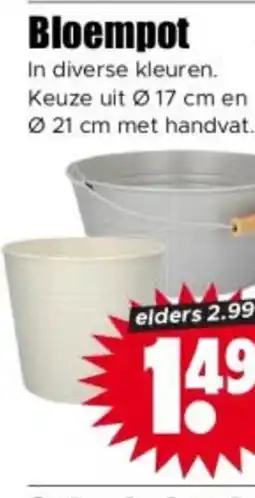 Dirk Bloempot aanbieding