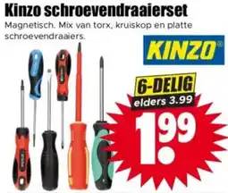 Dirk Kinzo schroevendraaierset aanbieding
