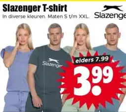 Dirk Slazenger T-shirt aanbieding