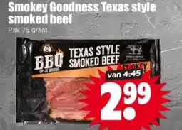 Dirk Smokey Goodness Texas style smoked beef aanbieding