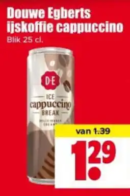 Dirk Douwe Egberts ijskoffie cappuccino aanbieding