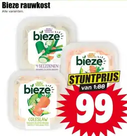 Dirk Bieze rauwkost aanbieding