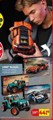 Kruidvat LEGO Technic aanbieding