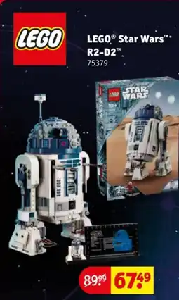 Kruidvat LEGO star wars R2-D2 aanbieding