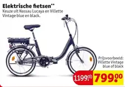 Kruidvat Elektrische fietsen aanbieding