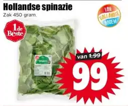 Dirk Hollandse spinazie aanbieding