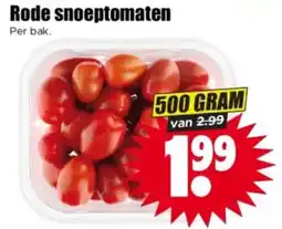 Dirk Rode snoeptomaten aanbieding