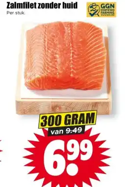Dirk Zalmfilet zonder huid aanbieding