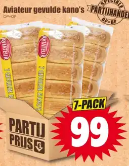 Dirk Aviateur gevulde kano's aanbieding