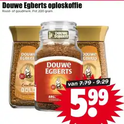Dirk Douwe Egberts oploskoffie aanbieding