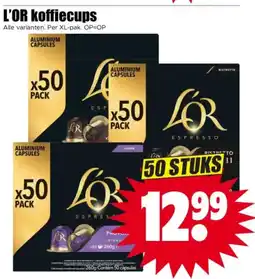 Dirk L'OR koffiecups aanbieding