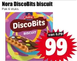 Dirk Nora DiscoBits biscuit aanbieding
