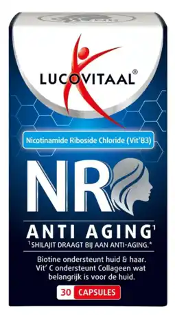 De Online Drogist Lucovitaal NR Anti Aging Capsules aanbieding