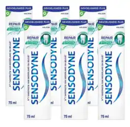 De Online Drogist Sensodyne Repair & Protect Extra Fresh Tandpasta Multiverpakking aanbieding