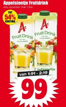 Dirk Appelsientje Fruitdrink aanbieding