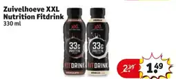 Kruidvat Zuivelhoeve XXL Nutrition Fitdrink aanbieding