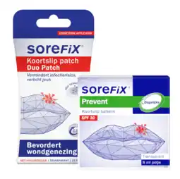 De Online Drogist SoreFix Duo Patch + Prevent Set 2 Stuks aanbieding
