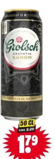 Dirk Grolsch krachtig kanon aanbieding