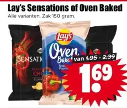Dirk Lay's Sensations of Oven Baked aanbieding