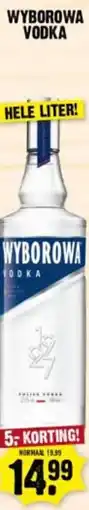 Dirk Wyborowa vodka aanbieding
