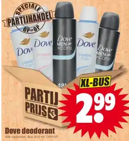 Dirk Dove deodorant aanbieding
