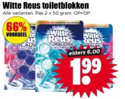 Dirk Witte Reus toiletblokken aanbieding