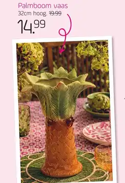 Coppelmans Palmboom vaas aanbieding