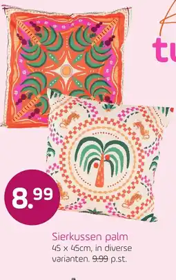 Coppelmans Sierkussen palm aanbieding