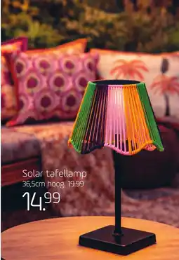 Coppelmans Solar tafellamp aanbieding
