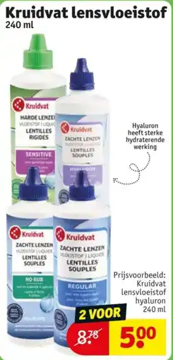 Kruidvat Kruidvat lensvloeistof aanbieding