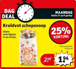 Kruidvat Kruidvat schepsnoep aanbieding