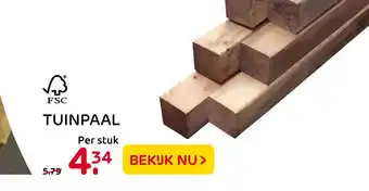 Praxis Tuinpaal aanbieding