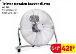 Kruidvat Tristar metalen boxventilator aanbieding