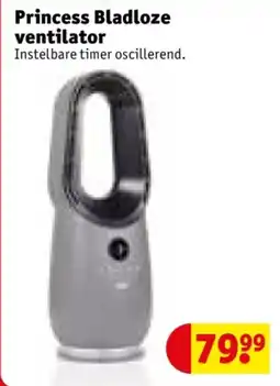Kruidvat Princess bladloze ventilator aanbieding