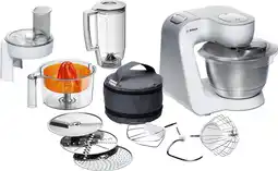 Bol.com Bosch MUM5 - MUM54230 - Keukenmachine - 900W - 3,9L - Wit/Zilver aanbieding