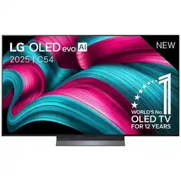MediaMarkt LG Oled65c51la 65 Oled Evo Smart 4k Tv (2025) aanbieding
