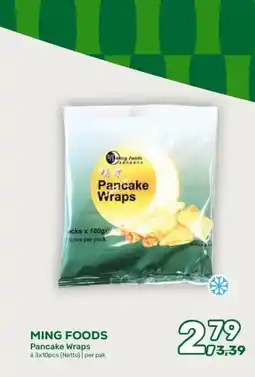Amazing Oriëntal MING FOODS Pancake Wraps aanbieding