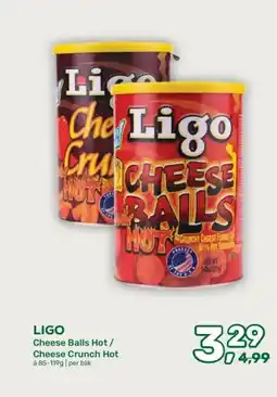Amazing Oriëntal LIGO Cheese Balls Hot / Cheese Crunch Hot aanbieding