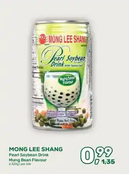 Amazing Oriëntal MONG LEE SHANG Pearl Soybean Drink Mung Bean Flavour aanbieding