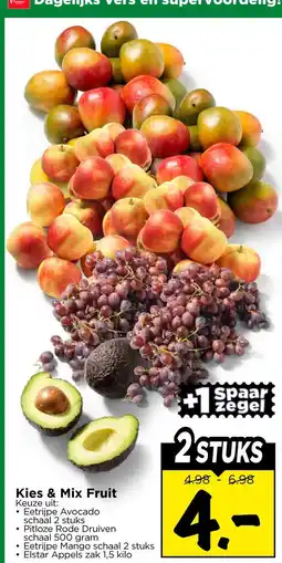 Vomar Voordeelmarkt Kies & Mix Fruit aanbieding