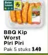 Vomar Voordeelmarkt BBQ Kip Worst Piri Piri aanbieding