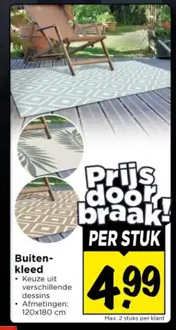 Vomar Voordeelmarkt Buiten- kleed aanbieding