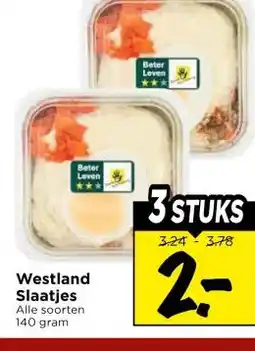 Vomar Voordeelmarkt Westland Slaatjes aanbieding